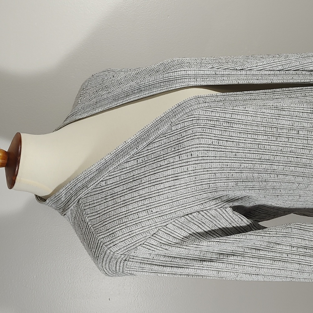Top: Open Front Cardigan